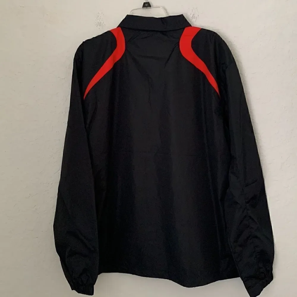 Sport Tek Men’s Quarter Zip Windbreaker Size L